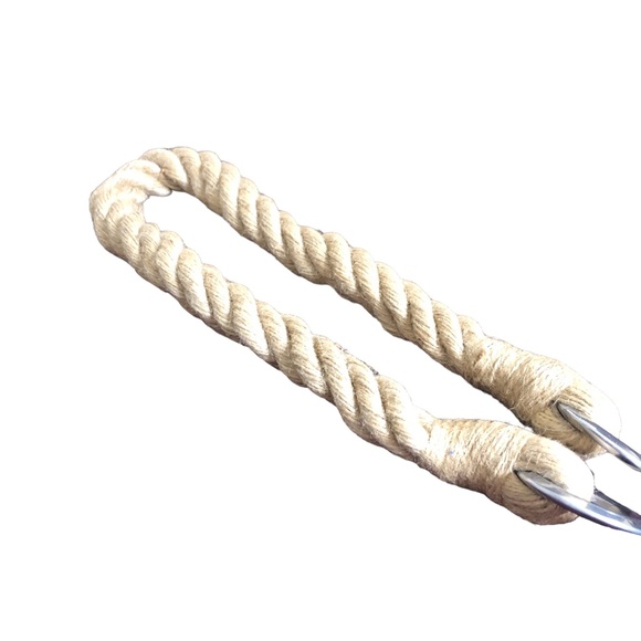 ONE SINGLE Jute Thick Rope Curtain Tieback, Nautical Hemp Tieback - Picture 8 of 11